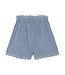 Creamie Scallop Trim Short Chambray