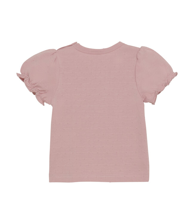 Enfant Puff Sleeve T-Shirt Rose Pink