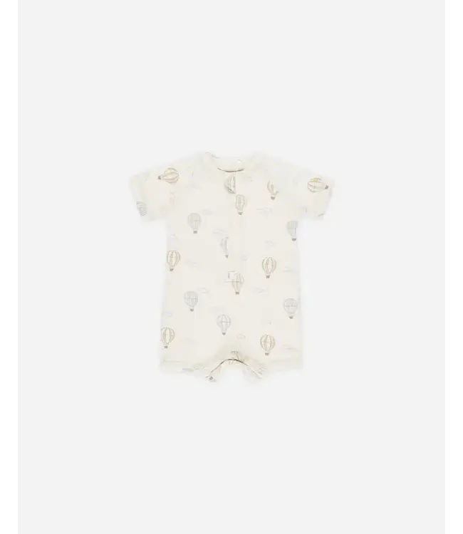 Quincy Mae Zipped Rashguard One-Piece – Hot Air Balloon