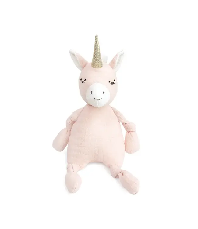 Mon Ami Dreamy Unicorn Muslin Knotted Soft Doll
