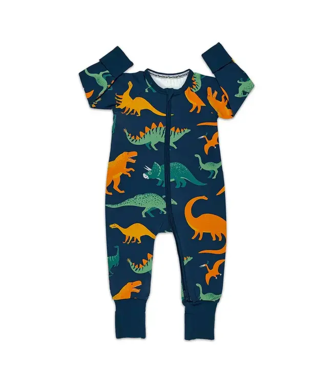 Good Luck Sock Sleeper Dinosaurs Blue