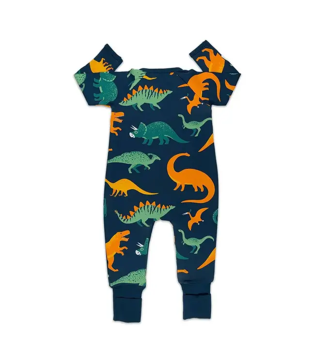 Good Luck Sock Sleeper Dinosaurs Blue