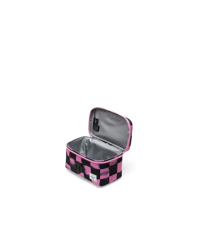 Herschel Supply Co. Heritage Lunch Box Stencil Checker Opera Mauve