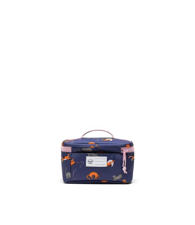 Herschel Supply Co. Heritage Lunch Box Playing Cats