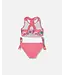 Deux par Deux Swim Set Candy Pink Flamingo