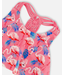 Deux par Deux Swim Set Candy Pink Flamingo