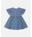 Deux par Deux Chambray Dress Cherries