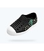 Native Shoes Jefferson Block Kids Jiffy Black Peace Space Alien