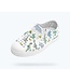 Native Canada Footwear Jefferson Print Kids Shell White/Flux Alpine Dino