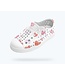 Native Shoes Jefferson Print Kids Shell White/Heart Graffiti