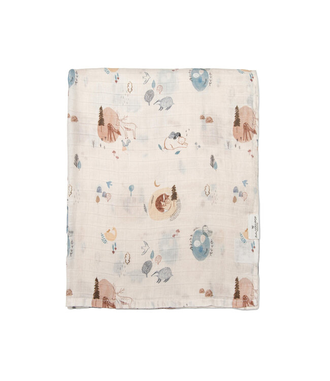 Loulou Lollipop Muslin Swaddle Blanket