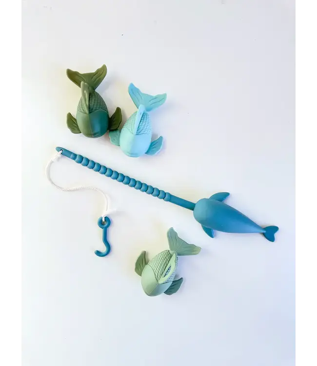 Peaks & Valleys Fishing Bath Toy