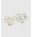 Loulou Lollipop Bandana Bib Set
