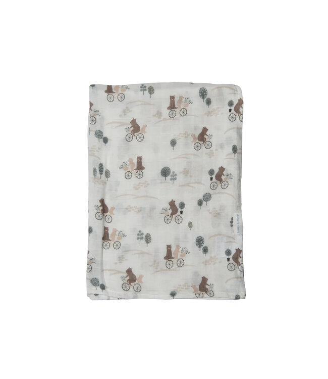 Loulou Lollipop Muslin Swaddle Blanket