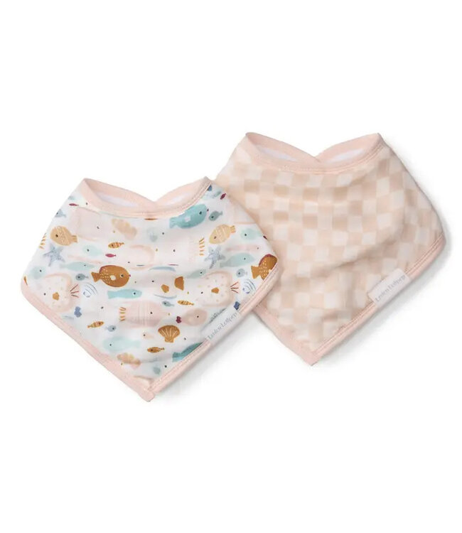 Loulou Lollipop Bandana Bib Set