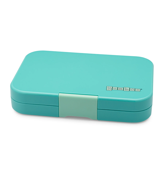 Yumbox Tapas 4 Compartment Bento Antibes Blue Rainbow