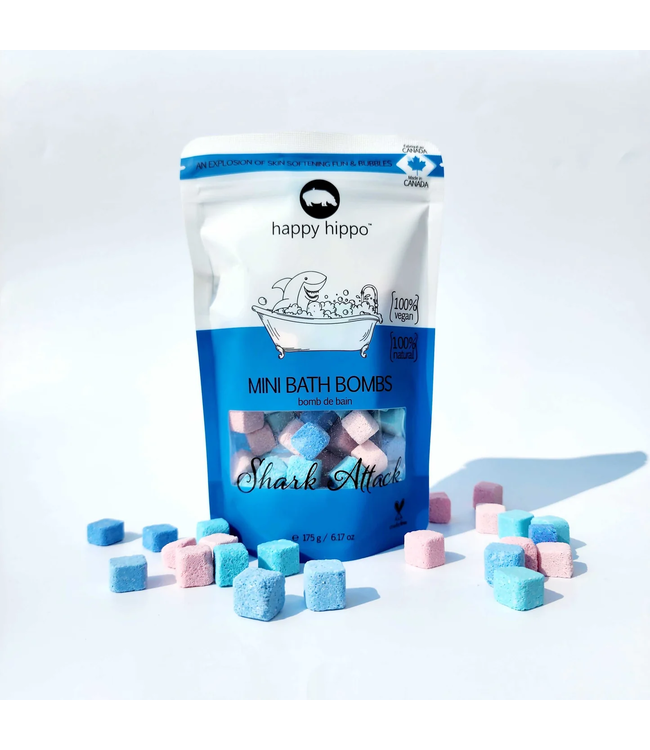 happy hippo Mini Bath Bombs