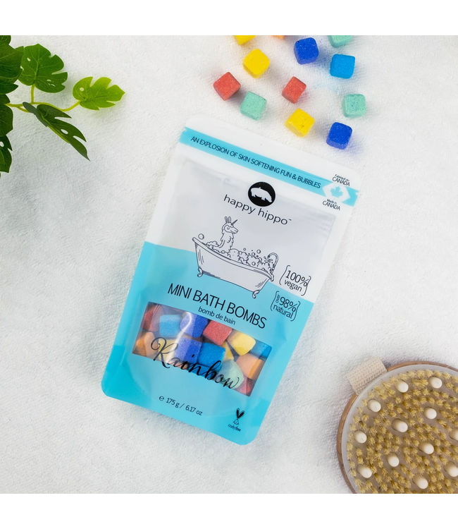 happy hippo Mini Bath Bombs