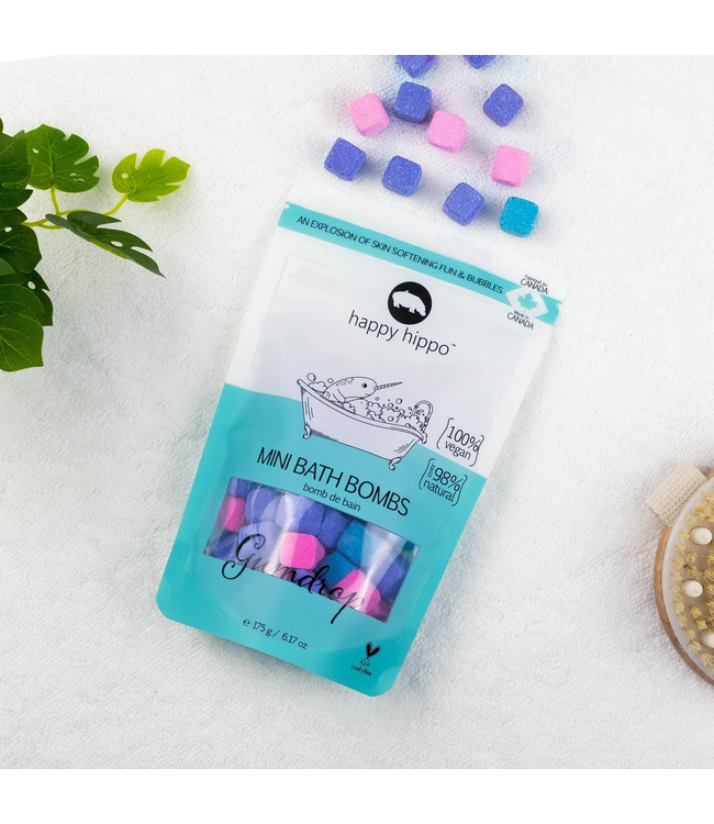 happy hippo Mini Bath Bombs