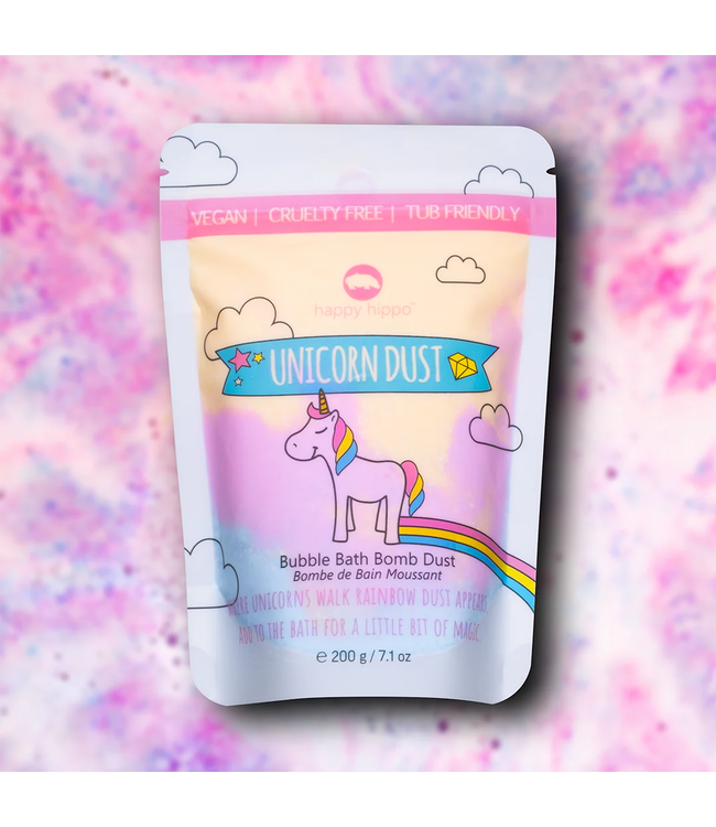 happy hippo Unicorn Bubble Bomb Dust