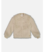 Deux par Deux Short Faux Fur Coat Beige