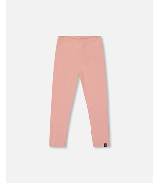 Deux par Deux Super Soft Ribbed Leggings Pink