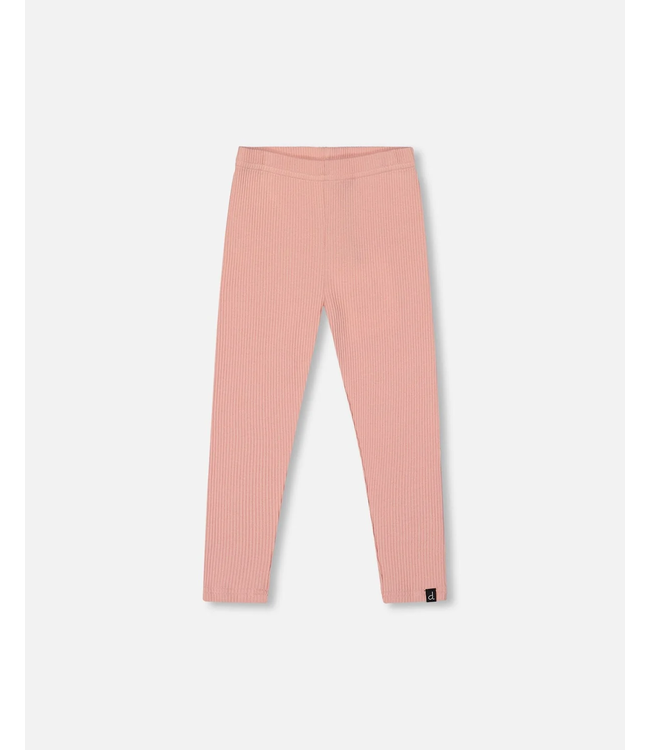 Deux par Deux Super Soft Ribbed Leggings Pink