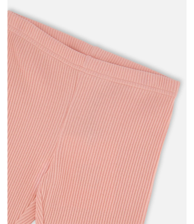 Deux par Deux Super Soft Ribbed Leggings Pink