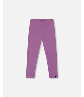 Deux par Deux Super Soft Ribbed Leggings Lavender