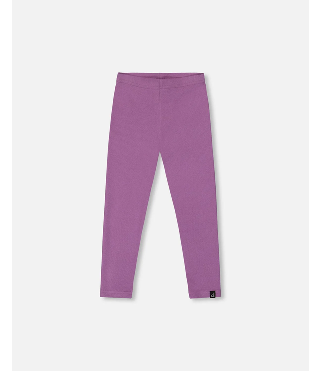 Deux par Deux Super Soft Ribbed Leggings Lavender