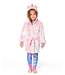 Deux par Deux Plush Glow In The Dark Unicorn Robe Multicolor