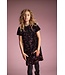 Creamie Velour Sequin Dress  Black/Berry