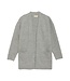 Creamie Knit Long Cardigan Grey