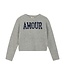 Creamie Amour Pullover Knit Grey