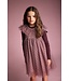 Creamie Heart Mesh Dress Dusty Rose