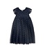 Creamie Star Tulle Dress Navy