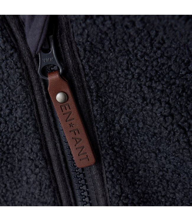 Enfant Teddy Fleece Zip Jacket Graphite