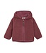 Enfant Teddy Fleece Zip Jacket Berry