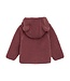 Enfant Teddy Fleece Zip Jacket Berry