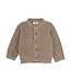 Enfant Chunky Knit Cardigan Taupe
