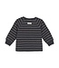 Enfant Striped Knit Sweater Charcoal Taupe