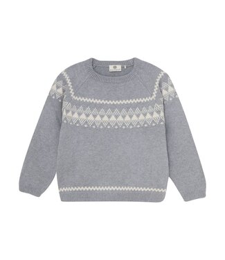 Enfant Nordic Knit Sweater Grey