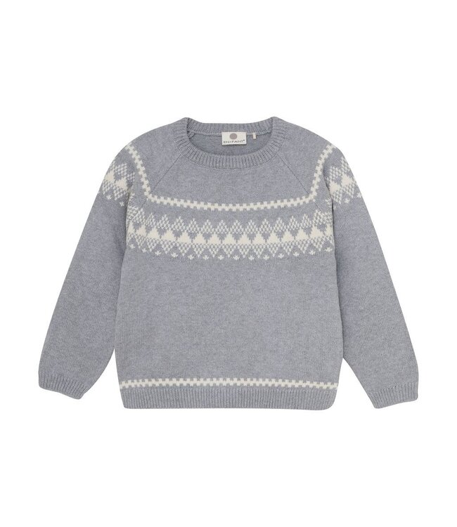 Enfant Nordic Knit Sweater Grey