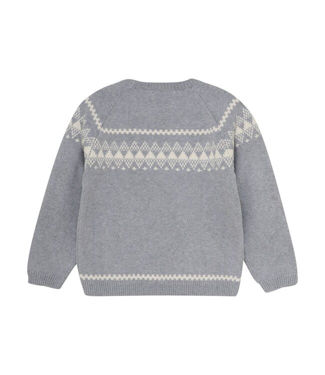 Enfant Nordic Knit Sweater Grey