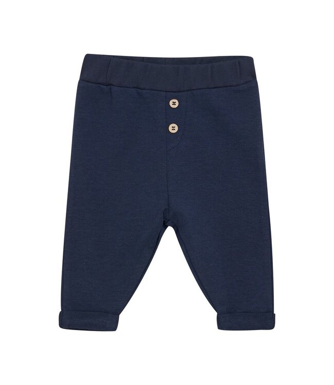 Fixoni Sweatpants with Buttons Navy