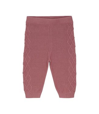 Fixoni Knit Pants Rosewood