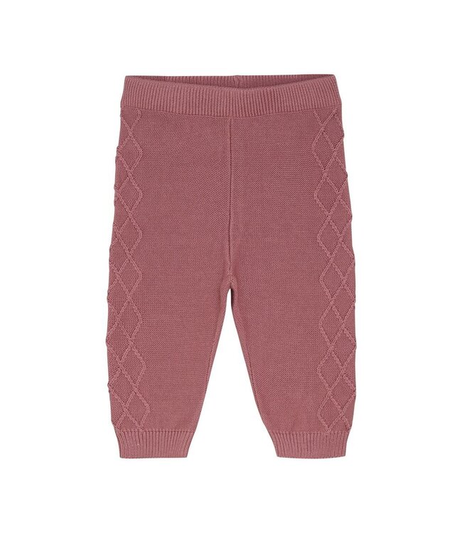 Fixoni Knit Pants Rosewood