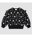 Miles the Label Celestial Glow-in-the-Dark & Foil Print on Black Sweatshirt