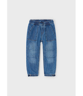 Mayoral Parachute Pants Denim