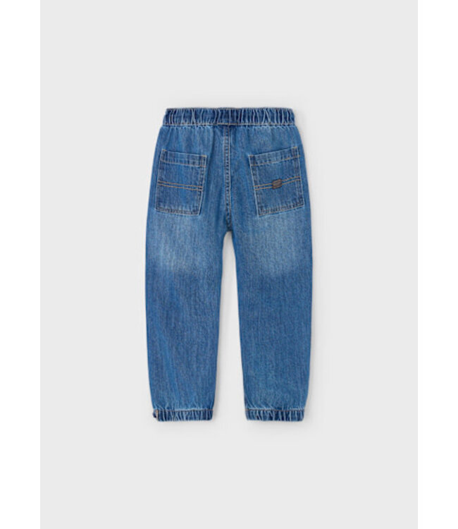 Mayoral Parachute Pants Denim